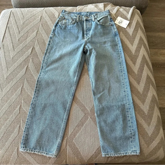 NWT Etica Tyler High Waist Crop Straight Leg Jeans - Picture 12 of 12
